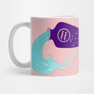 Aquarius (Royal Purple) Mug